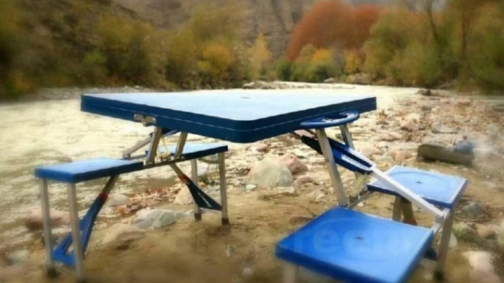 میز صندلی تاشو همسفر